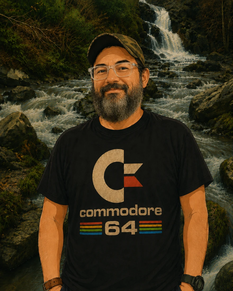 Portrait illustré de Benoît Blondel, fondateur de B2Tech Studio